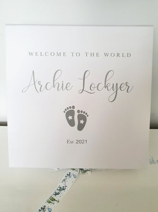 Personalised Baby Bundle - Welcome To The World