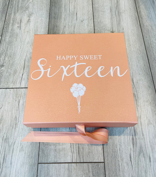 Sweet 16 Gift Box