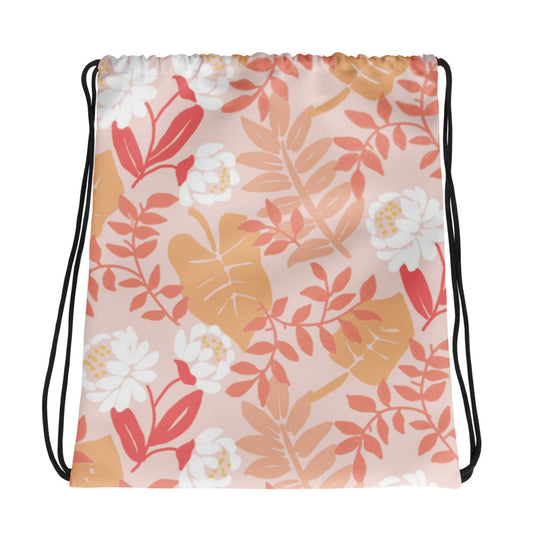 Summer Garden Drawstring bag